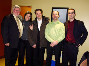 Al Kay, Manon Lafrance, Louis-Phillipe Marsolais, Pierre Beaudry, and Steve Woomert